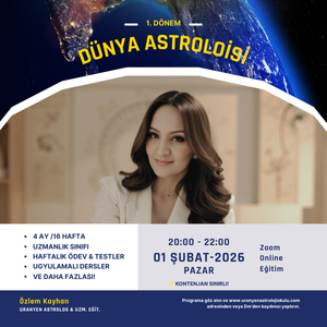 Dünya Astrolojisi Eğitimi