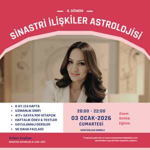 İlişkiler Astrolojisi (Sinastri) Eğitimi – Özlem Kayhan