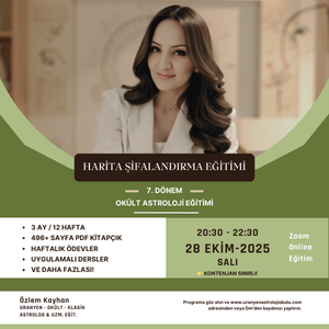 Harita Şifalandırma Eğitimi - Okült Astroljoi Eğitimi
